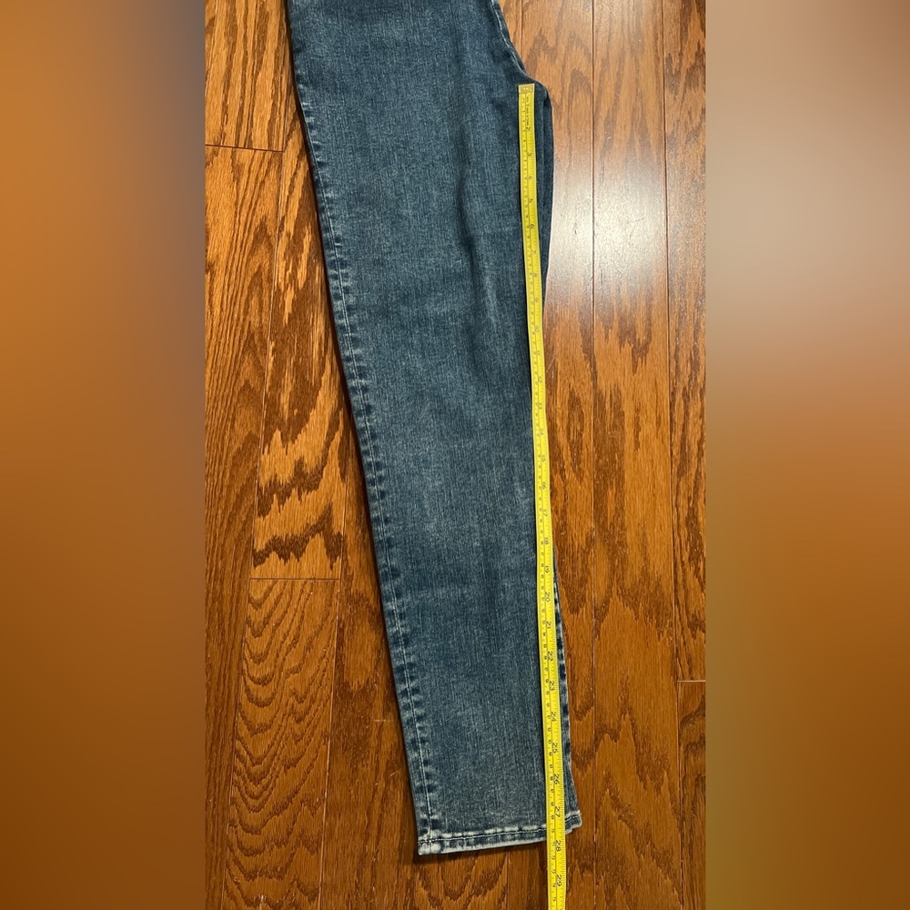Frame Jet Set Skinny Crop Classic Blue Women's Jeans - Picture 10 of 13